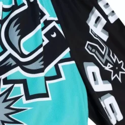 Apparel Mitchell & Ness Shorts-Big Face Fashion Shorts 5.0 San Antonio Spurs