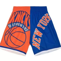 Apparel Mitchell & Ness Shorts-Big Face Fashion Shorts 5.0 New York Knicks