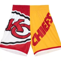 Apparel Mitchell & Ness Shorts-Big Face Fashion Shorts 5.0 Kansas City Chiefs