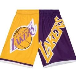 Apparel Mitchell & Ness Shorts-Big Face Fashion Shorts 5.0 Los Angeles Lakers