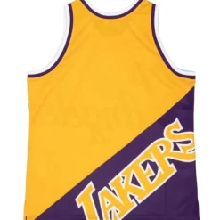 Apparel Mitchell & Ness T-Shirts & Tops-Big Face Fashion Tank 5.0 Los Angeles Lakers