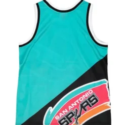 Apparel Mitchell & Ness T-Shirts & Tops-Big Face Fashion Tank 5.0 San Antonio Spurs