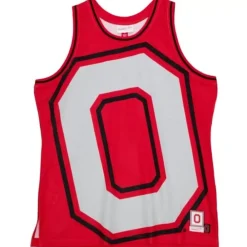 Apparel Mitchell & Ness T-Shirts & Tops-Big Face Fashion Tank Ohio State