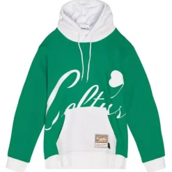 Apparel Mitchell & Ness Hoodies & Sweatshirts-Big Face Hoodie 5.0 Boston Celtics