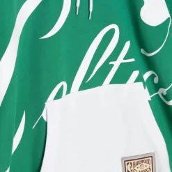 Apparel Mitchell & Ness Hoodies & Sweatshirts-Big Face Hoodie 5.0 Boston Celtics
