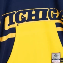 Apparel Mitchell & Ness Hoodies & Sweatshirts-Big Face Hoodie 5.0 University Of Michigan