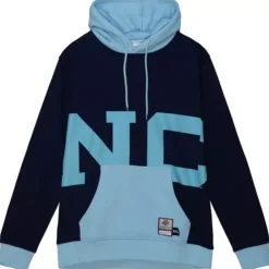 Apparel Mitchell & Ness Hoodies & Sweatshirts-Big Face Hoodie 5.0 University Of North Carolina