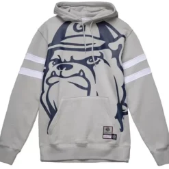 Apparel Mitchell & Ness Hoodies & Sweatshirts-Big Face Hoodie Georgetown University