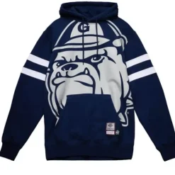 Apparel Mitchell & Ness Hoodies & Sweatshirts-Big Face Hoodie Georgetown University