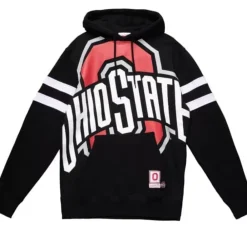 Apparel Mitchell & Ness Hoodies & Sweatshirts-Big Face Hoodie Ohio State