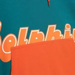 Apparel Mitchell & Ness Hoodies & Sweatshirts-Big Face Hoody 5.0 Miami Dolphins