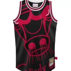 Apparel Mitchell & Ness Big Kids-Big Face Jersey Chicago Bulls