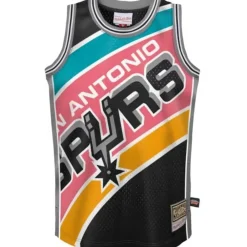 Apparel Mitchell & Ness Big Kids-Big Face Jersey San Antonio Spurs