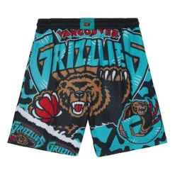 Apparel Mitchell & Ness Big Kids-Big Face Jumbotron Mesh Shorts Vancouver Grizzlies