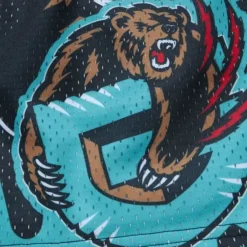 Apparel Mitchell & Ness Big Kids-Big Face Jumbotron Mesh Shorts Vancouver Grizzlies