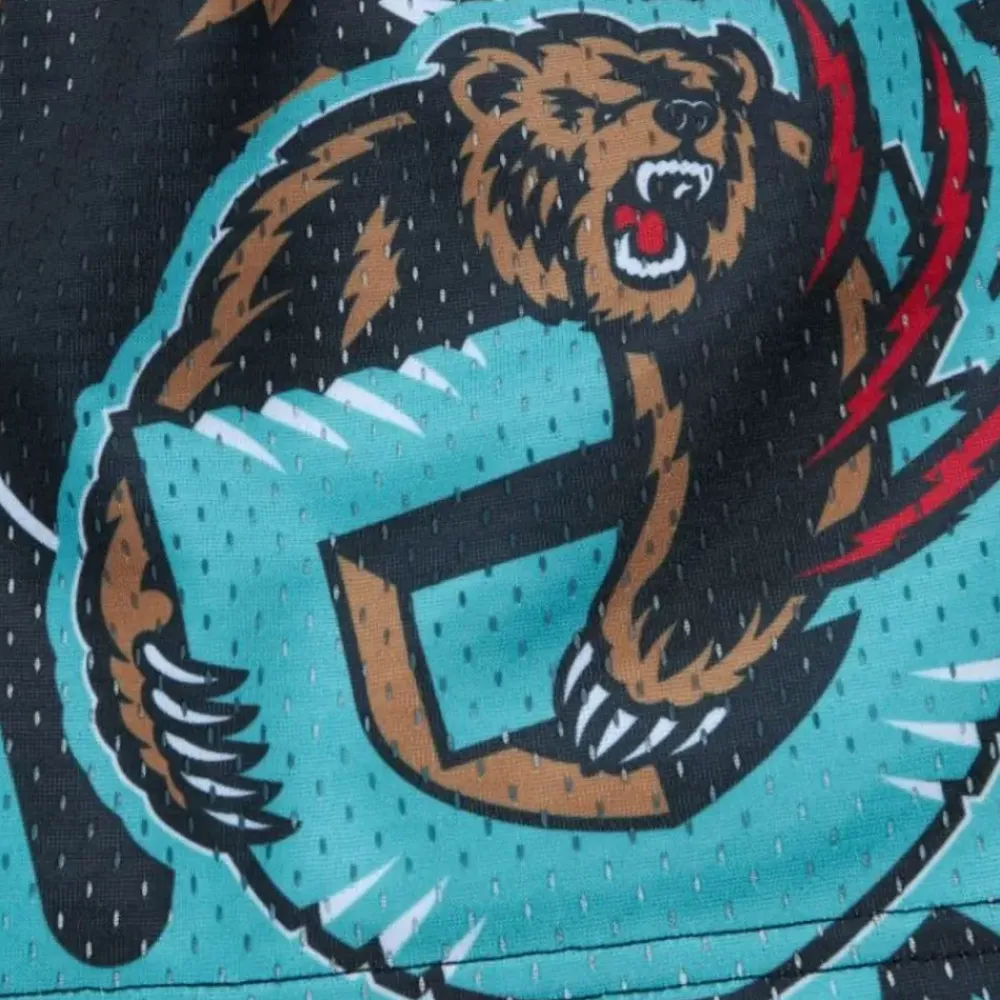 Apparel Mitchell & Ness Big Kids-Big Face Jumbotron Mesh Shorts Vancouver Grizzlies