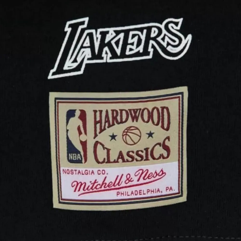 Apparel Mitchell & Ness T-Shirts & Tops-Big Face Ls Tee 6.0 Los Angeles Lakers