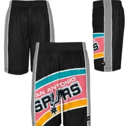 Apparel Mitchell & Ness Shorts-Big Face Shorts San Antonio Spurs
