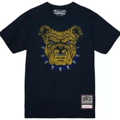 Apparel Mitchell & Ness T-Shirts & Tops-Big Logo Tee North Carolina A&T University