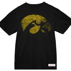 Apparel Mitchell & Ness T-Shirts & Tops-Big Logo Tee University Of Iowa