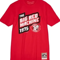 Apparel Mitchell & Ness T-Shirts & Tops-Big Red Machine Tee Cincinnati Reds