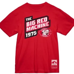 Apparel Mitchell & Ness T-Shirts & Tops-Big Red Machine Tee Cincinnati Reds