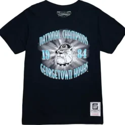 Apparel Mitchell & Ness T-Shirts & Tops-Big Shine Tee Georgetown University