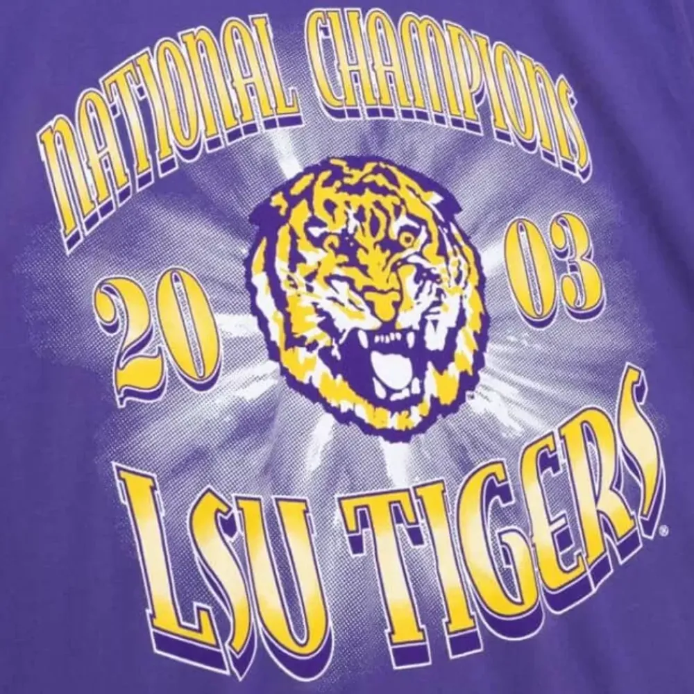 Apparel Mitchell & Ness T-Shirts & Tops-Big Shine Tee Louisiana State University