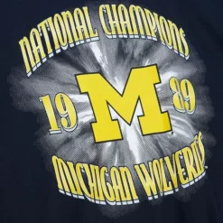 Apparel Mitchell & Ness T-Shirts & Tops-Big Shine Tee University Of Michigan