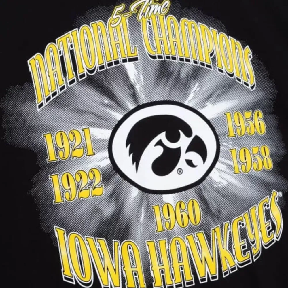 Apparel Mitchell & Ness T-Shirts & Tops-Big Shine Tee University Of Iowa