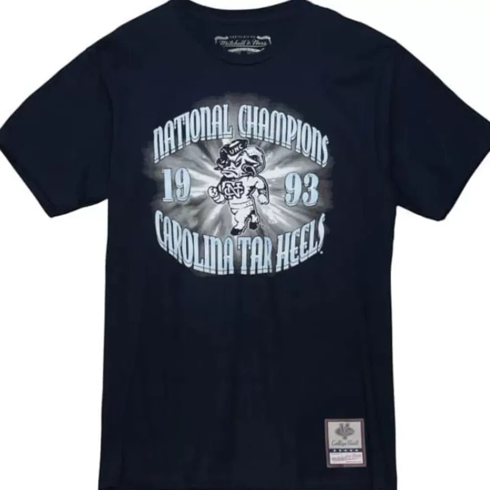 Apparel Mitchell & Ness T-Shirts & Tops-Big Shine Tee University Of North Carolina