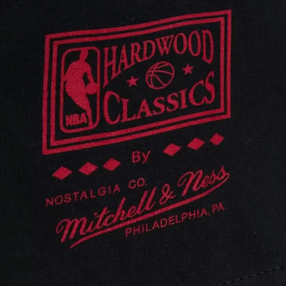 Apparel Mitchell & Ness T-Shirts & Tops-Bling Ss Tee Hwc Atlanta Hawks Dominique Wilkins