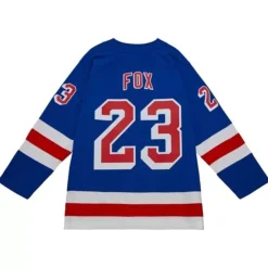 Jerseys Mitchell & Ness -Blue Line Adam Fox New York Rangers 2021 Jersey
