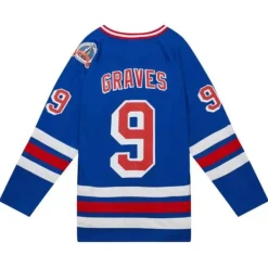 Jerseys Mitchell & Ness -Blue Line Adam Graves New York Rangers 1993 Jersey