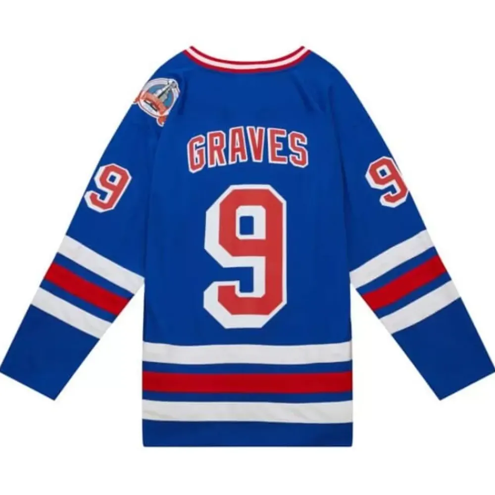 Jerseys Mitchell & Ness -Blue Line Adam Graves New York Rangers 1993 Jersey