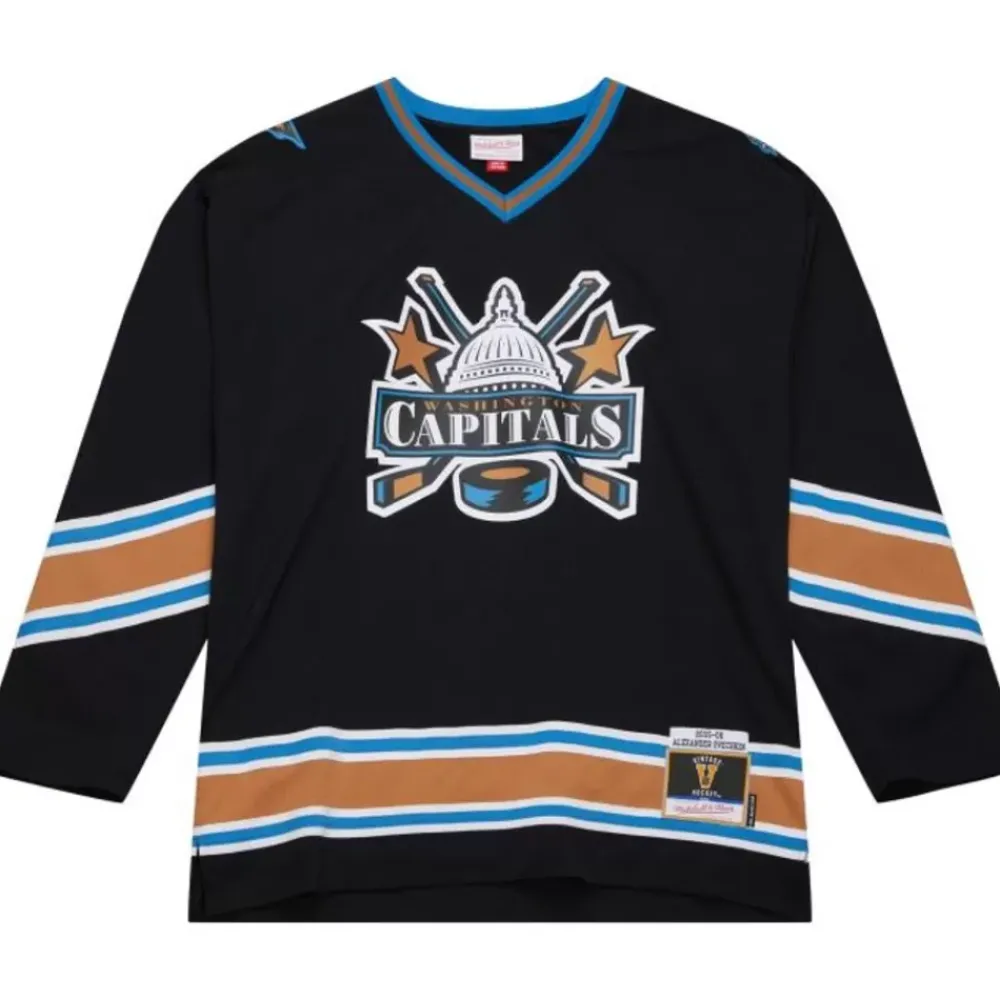 Jerseys Mitchell & Ness -Blue Line Alexander Ovechkin Washington Capitals Dark 2005 Jersey