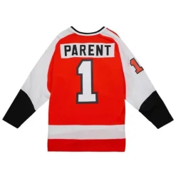 Jerseys Mitchell & Ness -Blue Line Bernie Parent Philadelphia Flyers 1974 Jersey