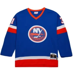 Jerseys Mitchell & Ness -Blue Line Billy Smith New York Islanders Dark 1982 Jersey