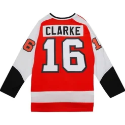 Jerseys Mitchell & Ness -Blue Line Bobby Clarke Philadelphia Flyers 1974 Jersey