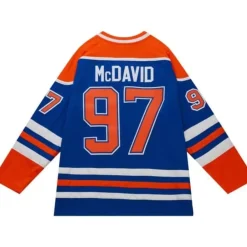 Jerseys Mitchell & Ness -Blue Line Connor Mcdavid Edmonton Oilers 2015 Jersey