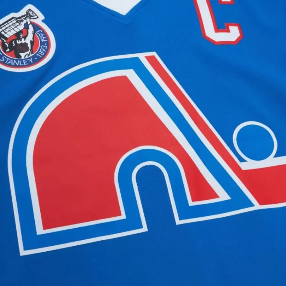 Jerseys Mitchell & Ness -Blue Line Joe Sakic Quebec Nordiques Dark 1992 Jersey