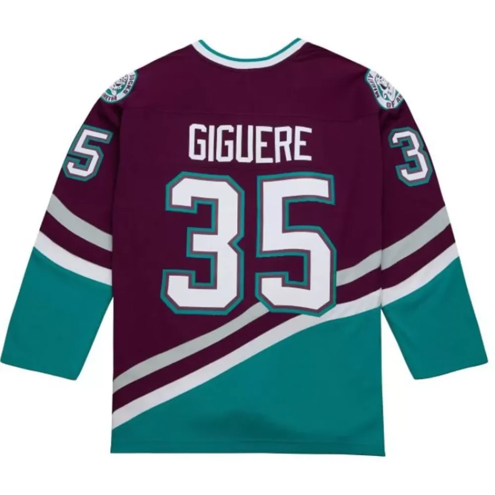Jerseys Mitchell & Ness -Blue Line J-S Giguere Anaheim Ducks Dark 2002 Jersey