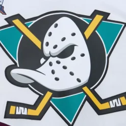 Jerseys Mitchell & Ness -Blue Line J-S Giguere Anaheim Ducks White 2002 Jersey