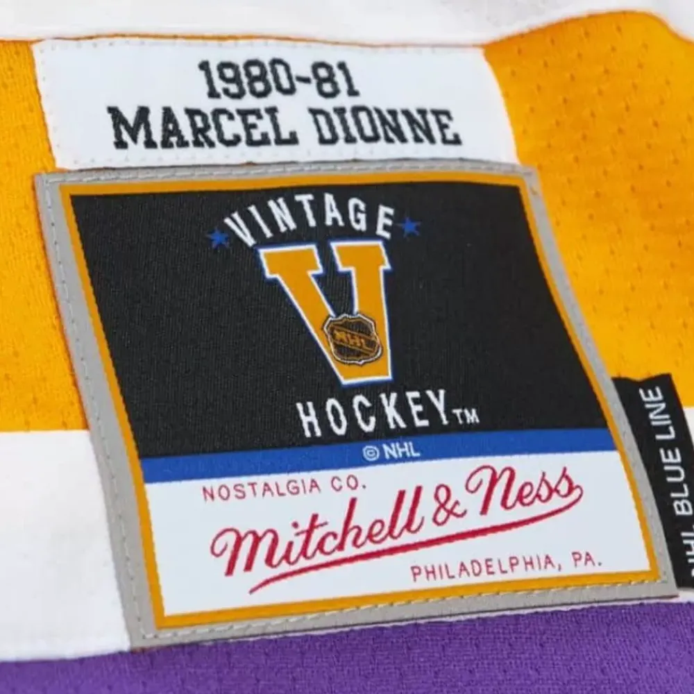 Jerseys Mitchell & Ness -Blue Line Marcel Dionne Los Angeles Kings 1980 Jersey