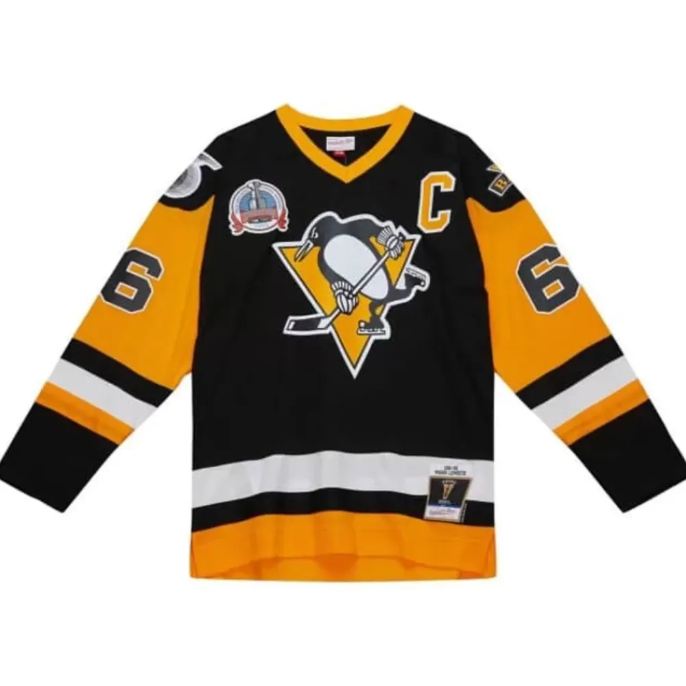 Jerseys Mitchell & Ness -Blue Line Mario Lemieux Pittsburgh Penguins 1991 Jersey