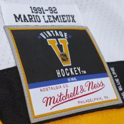 Jerseys Mitchell & Ness -Blue Line Mario Lemieux Pittsburgh Penguins 1991 Jersey