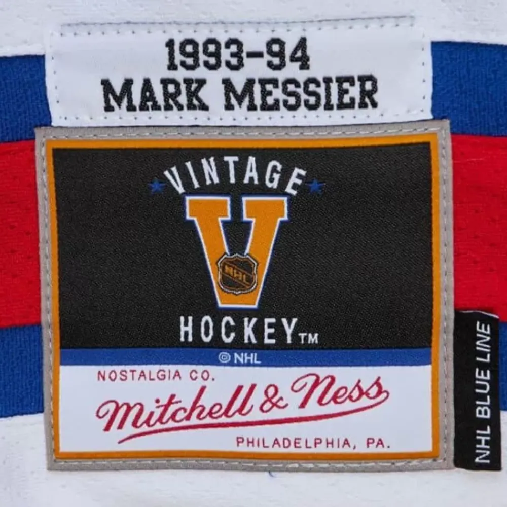 Jerseys Mitchell & Ness -Blue Line Mark Messier New York Rangers 1993 Jersey