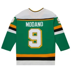 Jerseys Mitchell & Ness -Blue Line Mike Modano Minnesota North Stars Dark 1989 Jersey