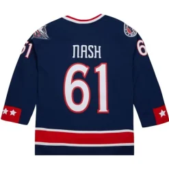 Jerseys Mitchell & Ness -Blue Line Rick Nash Columbus Blue Jackets Dark 2003 Jersey
