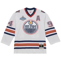 Jerseys Mitchell & Ness -Blue Line Ryan Smyth Edmonton Oilers White 2005 Jersey